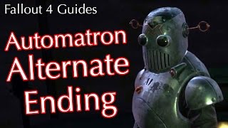 Automatron DLC Hidden Alternate Ending Skip the Mechanist Fight  Fallout 4 [upl. by September]