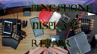 PinePhone Pine64 Screen Repair  Replacement  Fix Display Artifacts [upl. by Sena]