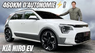 Essai Kia Niro EV – Le SUV qui roule SANS CONDUCTEUR [upl. by Adnylg]