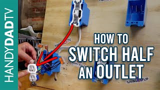 How to Switch HALF an Outlet [upl. by Llenyl]