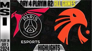 PSG vs EST Highlights ALL GAMES  MSI 2024 PlayIns Round 2 Day 4  PSG Talon vs Estral Esports [upl. by Cad634]