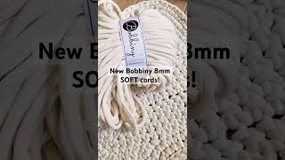 New Bobbiny 8mm SOFT 🧶 crochetdecor crochetpatterns crochetrug howtocrochet moderncrochet [upl. by Hiroshi356]