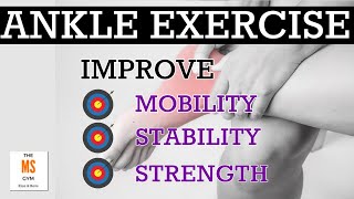 MULTIPLE SCLEROSIS EXERCISE  Improve Your ANKLE Stability Doing This Exercise [upl. by Nicholson761]