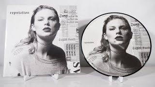 Taylor Swift  Reputation Picture Vinyl Unboxing [upl. by Alyakcim]