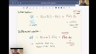 Lecture 1 Part 2 Derivatives as Linear Operators [upl. by Larena812]