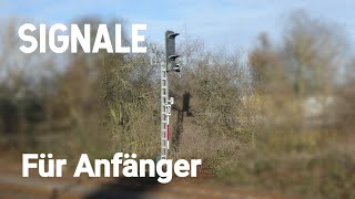 Die Signale Bahn simpel erklärt [upl. by Aihsekat]