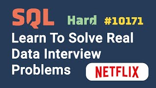 Data Analyst Interview Questions amp Answers  SQL 10171 Level Hard [upl. by Airbma526]