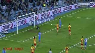 Getafe vs Barcelona 02 Resumen y goles Copa del Rey 2014 HD [upl. by Mchugh515]