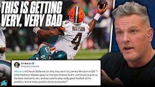 The Deshaun Watson Situation Is Getting Unbelievably Bad  Pat McAfee Show [upl. by Guillaume]