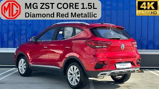 🎥2023 MG ZST Core 15L Diamond Red  InDepth Walkaround Interior Exterior StartUp 4K [upl. by Yssenhguahs907]