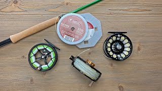 How To Spool A New Fly Reel Yourself  Quick and Easy [upl. by Yeleak]