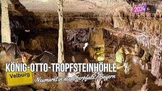 KönigOttoTropfsteinhöhle  Bayern  Velburg  Neumarkt  Oberpfalz  GoPro  Begehung  2024 [upl. by Anuqahs265]