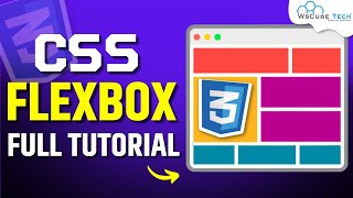 CSS Flexbox Full Tutorial For Beginners  Web Development Tutorials [upl. by Jody]