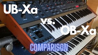 New firmware update 20  How the Behringer UBXa compares to the Oberheim OBXa [upl. by Garibold]