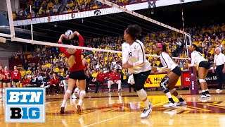 2019 Volleyball Nebraska at Minnesota  Nov 22 2019  Top Games of the BTN Era [upl. by Yenor]