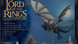 Unboxing of Games workshop Lord of the rings Winged Nazgûl [upl. by Walley206]