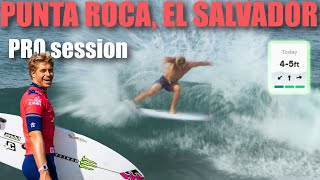 Surf City El Salvador Pro warm up session June 3rd 2024 [upl. by Eseerehc]