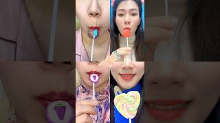 Sound ASMR Candy 🍬🍩🍫🌈  You team one or two 😋😋 asmr candy mukbang part 2 [upl. by Oicangi]