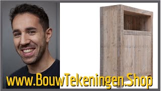 POPPENHUIS MAKEN GRATIS BOUWTEKENING [upl. by Aisyla]