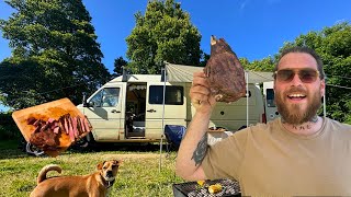 Vanlife Cooking A Steak And Preparing For A Storm [upl. by Hajar30]