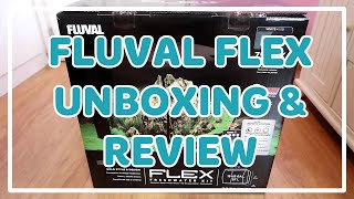 Fluval Flex Unboxing amp Review [upl. by Aitercul443]