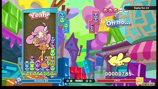 Puyo Puyo Tetris 2 PC Raffina VS Carbuncle Versus Mode Christmas Eve Special [upl. by Minton]