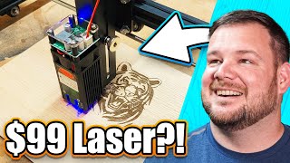 The Cheapest Laser Engraver On Amazon [upl. by Katine]