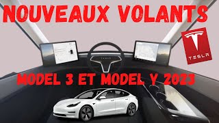 Nouveaux Volants TESLA sur Model 3 et Model Y 2023 [upl. by Rutra]