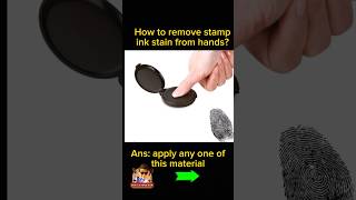 Quick amp Easy Stain Removal How to Remove Stamp Ink Stains from Hands [upl. by Ernst]