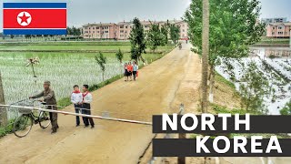 NORTH KOREA  TRAIN TRIP FROM CHINA TO PYONGYANG [upl. by Wenz390]