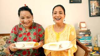 Whats in OUR THALI todayLataa Saberwal with SUNITA RAJWAR aka बिट्टू की मम्मी  YRKKH best friend [upl. by Neram391]