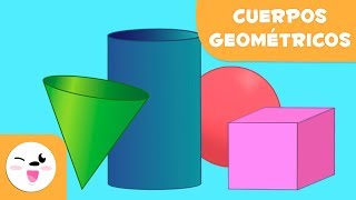 Los cuerpos geométricos para niños  Vocabulario para primaria [upl. by Ris]