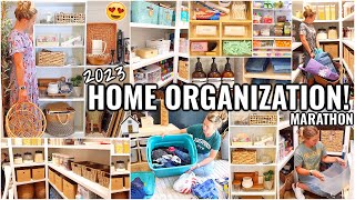 HOME ORGANIZATION IDEAS😍 CLEAN amp ORGANIZE WITH ME  DECLUTTERING AND ORGANIZING MOTIVATION 2023 [upl. by Charlotta]