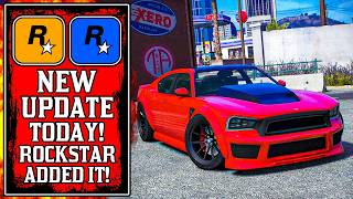 Its Finally Here The NEW GTA Online UPDATE Today New GTA5 Update [upl. by Meraree]