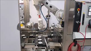 SCALIGERA PACKAGING Automation KEGS Heineken with Robot ABB 4600 IRB [upl. by Leontina980]