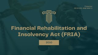 FRIA  CHAPTER 2 COURTSUPERVISED REHABILITATION PART 2 [upl. by Enyalb]