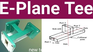 EPlane Tee in microwave Engineering  Working of EPlane tee [upl. by Niak]