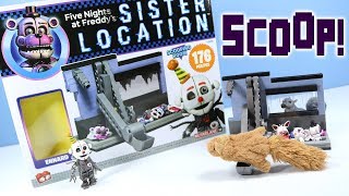 FNAF SISTER LOCATION McFarlane Scooping Room with Ennard [upl. by Bish]