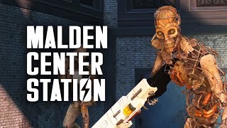 The Full Story of Malden Center What are Synths Doing Here Plus Dark Hollow Pond  Fallout 4 Lore [upl. by Amaras]