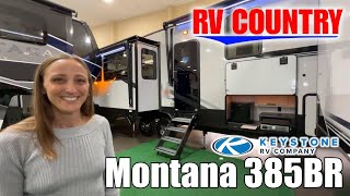 Keystone RVMontana385BR  by RV Country of Fresno CA Mesa AZ Fife WA Mt Vernon WA Coburg OR [upl. by Brunn]