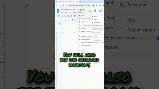 How to Do Superscript in Google Docs [upl. by Yerffoj]