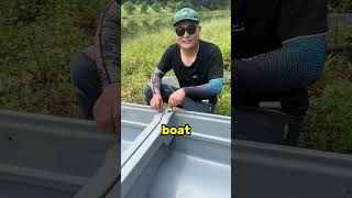 Genius Foldable Boat masterfishes [upl. by Lenee]