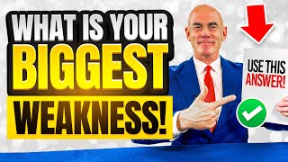 BEST WEAKNESSES FOR INTERVIEWS How to ANSWER WHAT IS YOUR BIGGEST WEAKNESSES INTERVIEW QUESTION [upl. by Tanya]