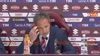 TorinoMilan 22 Mihajlovic quotMi sa che ci vado io dallo psicologoquot [upl. by Tnilc]