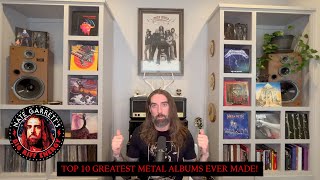 TOP 10 METAL ALBUMS OF ALL TIME [upl. by Egnalos]