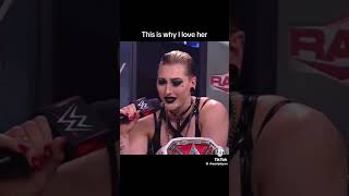 Rhea ripley interview quotdont make me slap youquot rhearipley [upl. by Haggar]