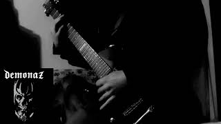 Demonaz  All Blackened Sky Guitar Cover [upl. by Eaton527]