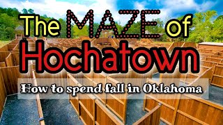 How to Spend Fall in Oklahoma  The Maze of Hochatown [upl. by Kcirred604]