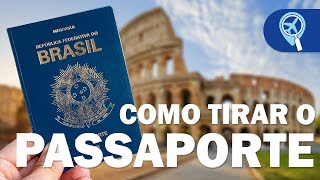 Como tirar seu passaporte passo a passo [upl. by Zechariah577]