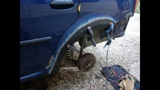 Dacia Logan Rust Repair [upl. by Ramled]